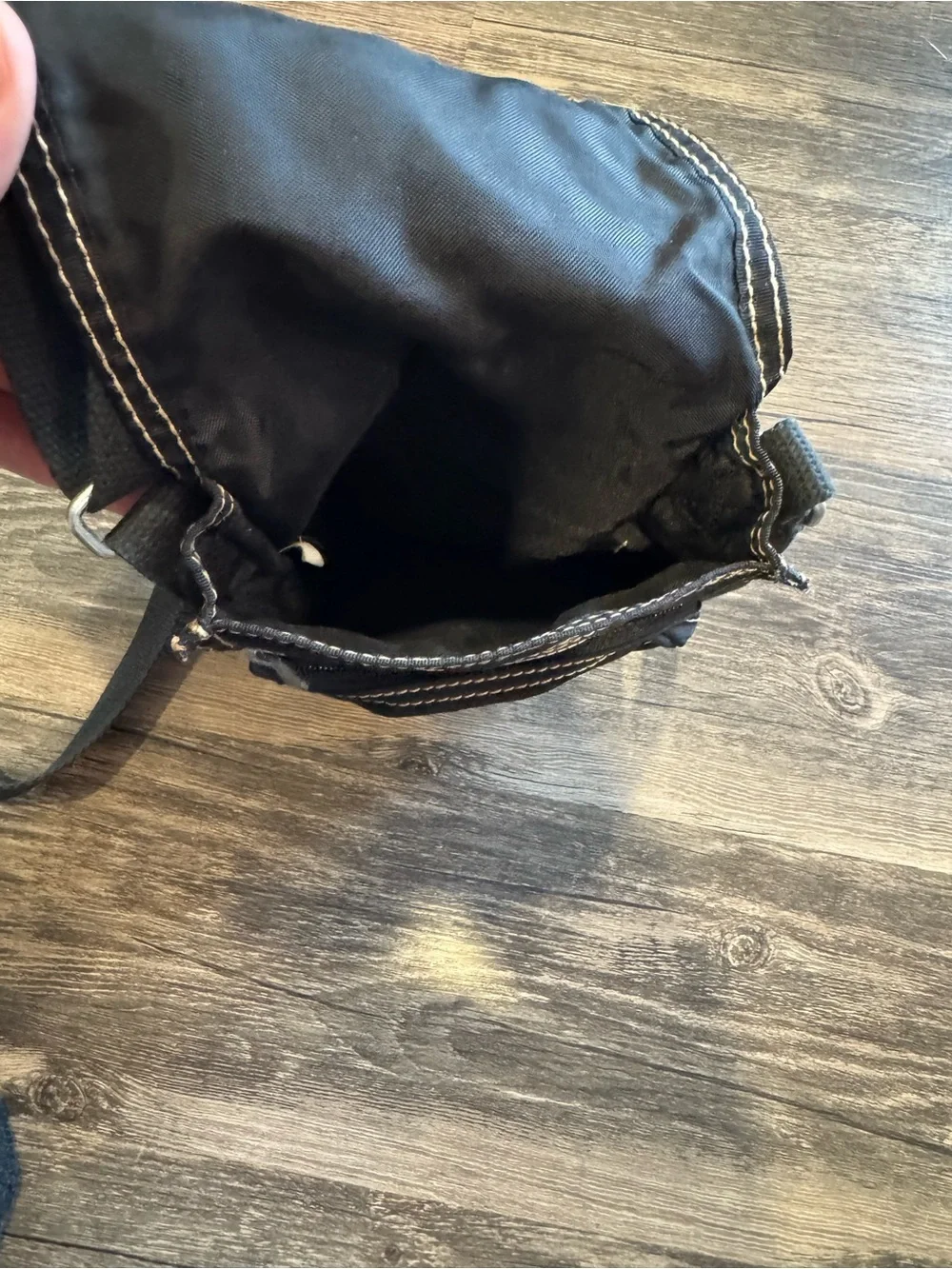 Kipling Black Tan Tonal Crossbody Bag